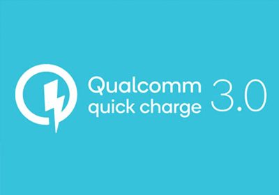 Enjoy super fast 18W Qualcomm Quick Charge 3.0 charging to get you powered up.